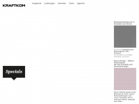 kraftkom.ch Webseite Vorschau