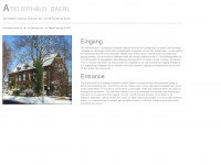 atelierhaus-baerl.de Webseite Vorschau