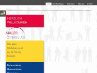 maler-dinkel-ag.ch Webseite Vorschau