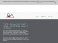 ba-finanz.de Webseite Vorschau