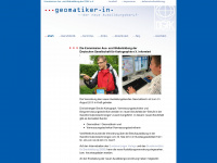 geomatiker.info Webseite Vorschau