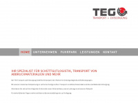 tegmbh.net Webseite Vorschau
