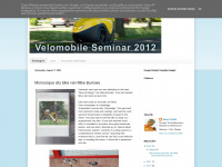 velomobileseminar2012.blogspot.com Webseite Vorschau