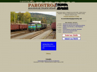 parostroj.net Webseite Vorschau