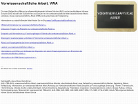 vwa-vorwissenschaftliche-arbeit.at Webseite Vorschau