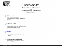 thomasgrueter.de Webseite Vorschau