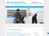 disabledliving.co.uk Webseite Vorschau