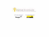 energieinschulen.ch Webseite Vorschau