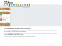 bodenfeuchte-ostschweiz.ch Webseite Vorschau