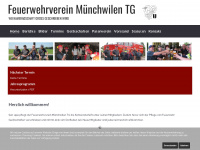 fwv-muenchwilen.ch Webseite Vorschau