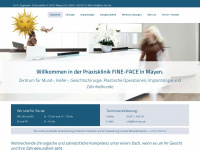 fine-face.de Webseite Vorschau
