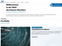 dasblauewunder.ch Webseite Vorschau