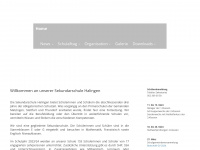 sek-halingen.ch Webseite Vorschau