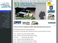 rallye-stemweder-berg.de Webseite Vorschau