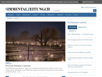 simmentalzeitung.ch Webseite Vorschau