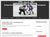 ebw-eishockey.de Webseite Vorschau