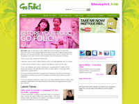 gofolic.co.uk Webseite Vorschau
