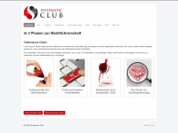 systematic-club.de Webseite Vorschau