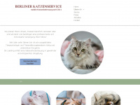 berlinerkatzenservice.de Webseite Vorschau