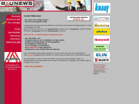 baunachrichten.at Webseite Vorschau