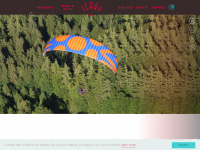 icaro-paragliders.com Webseite Vorschau