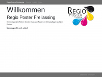 regio-poster.de Webseite Vorschau