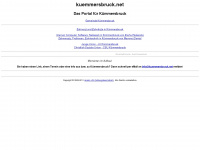 kuemmersbruck.net Webseite Vorschau