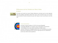 silent-valley-archers.de Webseite Vorschau