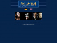 faces-of-fame.de Webseite Vorschau