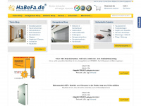 habefa.de Webseite Vorschau