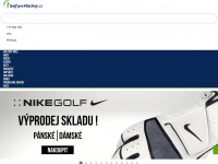 golfprovsechny.cz Webseite Vorschau