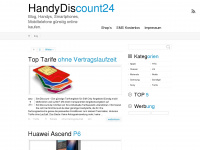 handy-discount24.com Webseite Vorschau