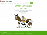 tierarztpraxis-am-fluegel.de Webseite Vorschau