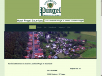 landhotel-pingel.de Webseite Vorschau