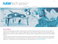 hawtech.com Webseite Vorschau