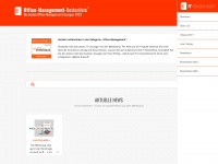 office-management-bestenliste.de Webseite Vorschau