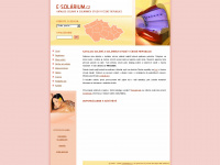 e-solarium.cz Webseite Vorschau