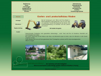landschaftsbau-waden.de Webseite Vorschau