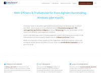 timesensor.ch Webseite Vorschau