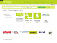 rifiuti.ch Webseite Vorschau