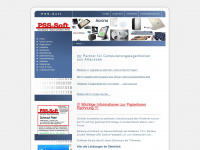 pss-soft.at Webseite Vorschau