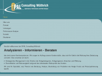 opalconsulting.ch Webseite Vorschau