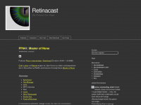 retinacast.de Webseite Vorschau