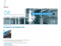 df-lochbleche.ch Webseite Vorschau