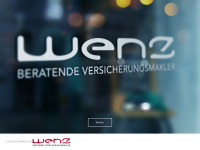 wenz-versicherungsmakler.de Webseite Vorschau