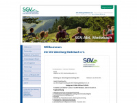 sgv-medebach.de Webseite Vorschau