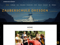 zauberschule-dresden.de Webseite Vorschau