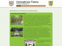 heimatkreis-flatow.de Webseite Vorschau