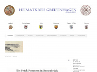 heimatkreis-greifenhagen.de Webseite Vorschau