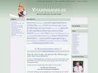 vitaminbasar.de Webseite Vorschau